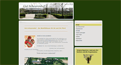 Desktop Screenshot of gut-scheurenhof.de